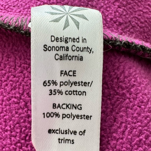 ❤️Athleta Redwood Zip Up Fleece Jacket Coat Size XS - Picture 8 of 14